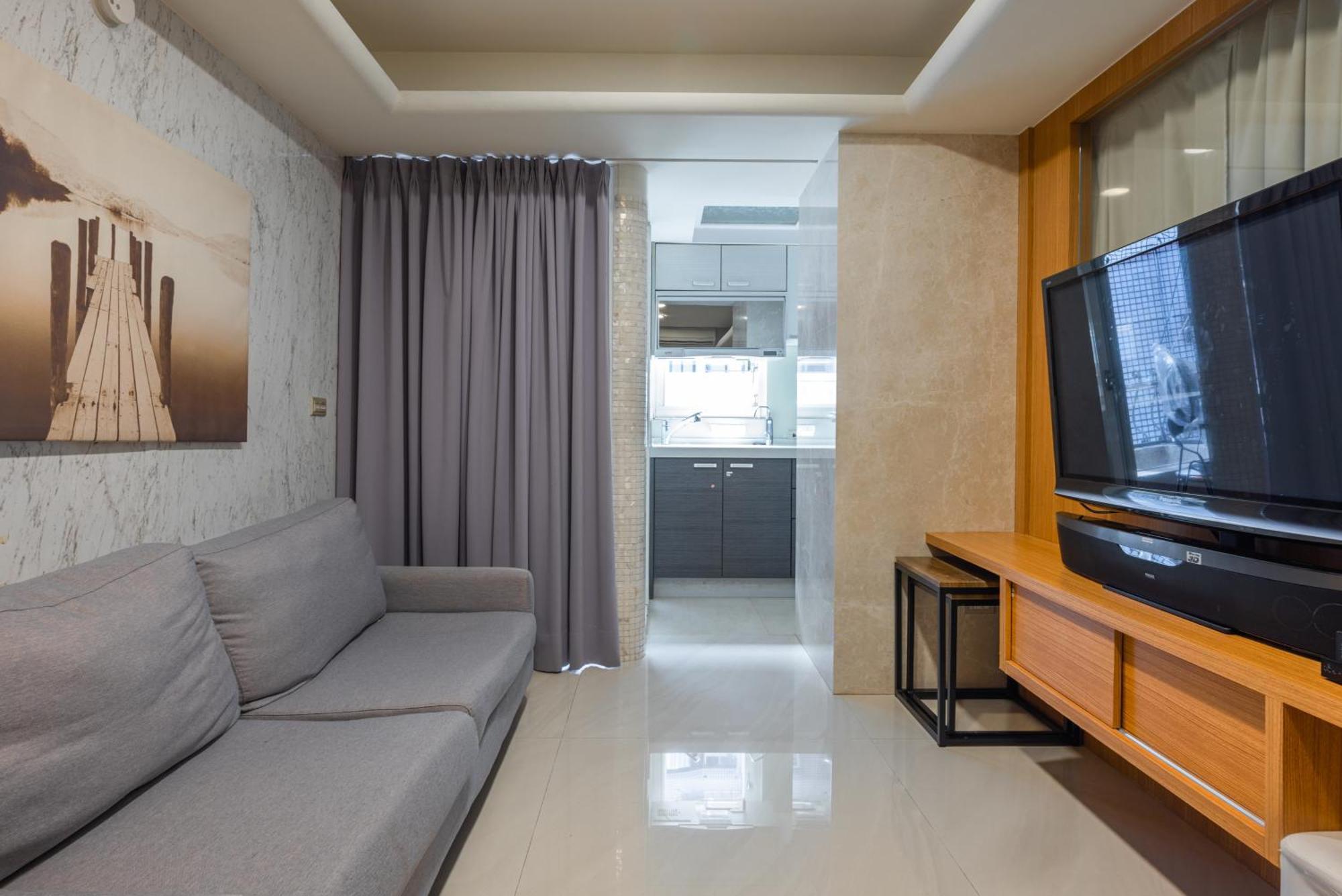 Comfy & Central 2B1B, Sleeps 5, 3Min To Daan Mrt 舒適市中心 2房1衛 睡5人 3分到大安站 Taipeh Exterior foto