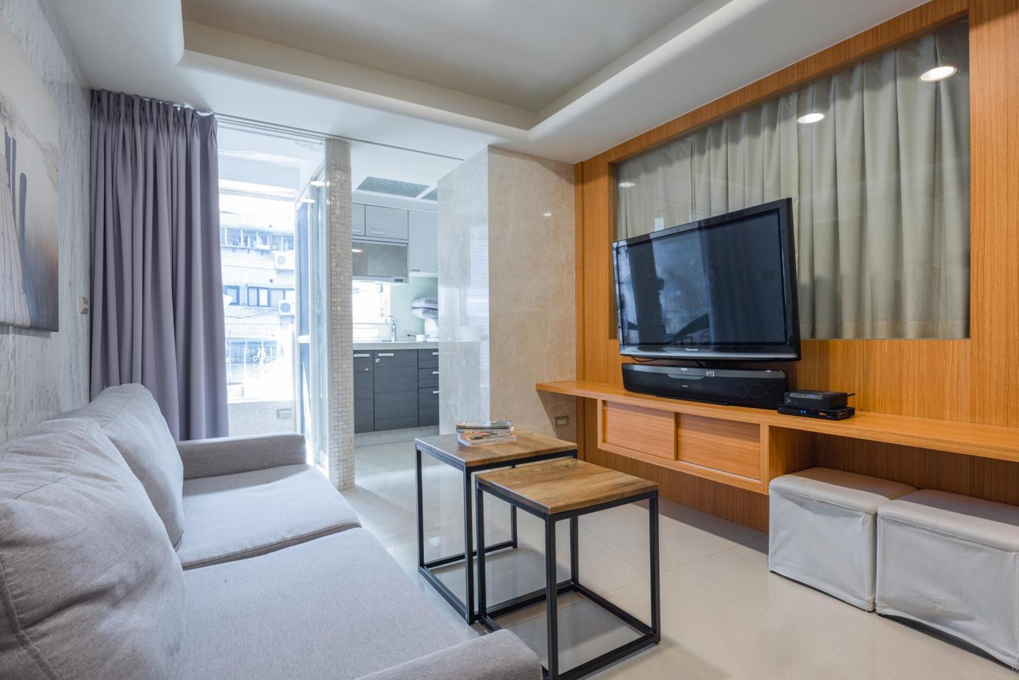 Comfy & Central 2B1B, Sleeps 5, 3Min To Daan Mrt 舒適市中心 2房1衛 睡5人 3分到大安站 Taipeh Exterior foto