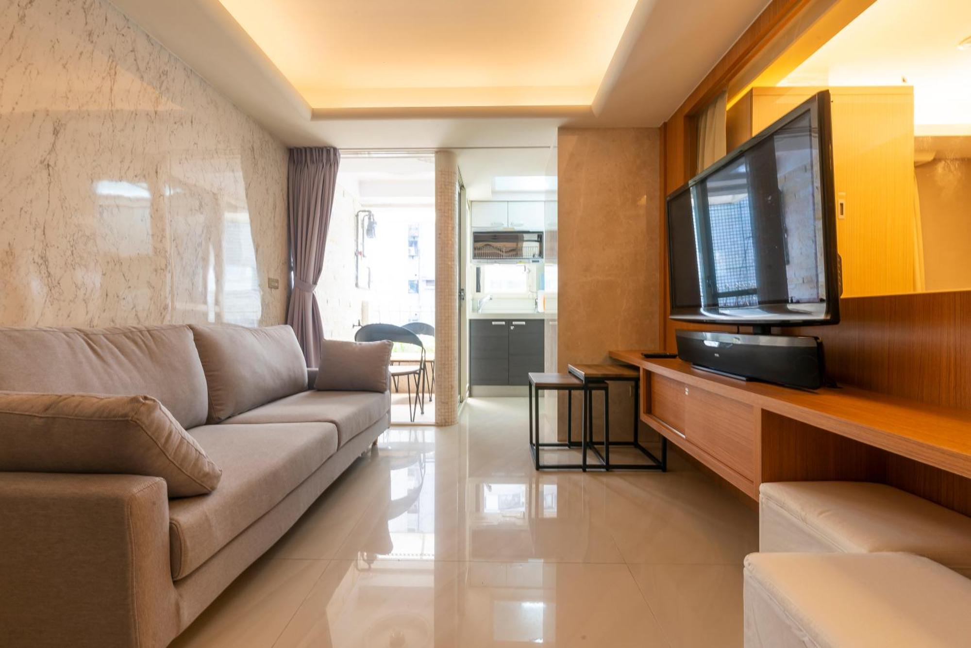 Comfy & Central 2B1B, Sleeps 5, 3Min To Daan Mrt 舒適市中心 2房1衛 睡5人 3分到大安站 Taipeh Exterior foto