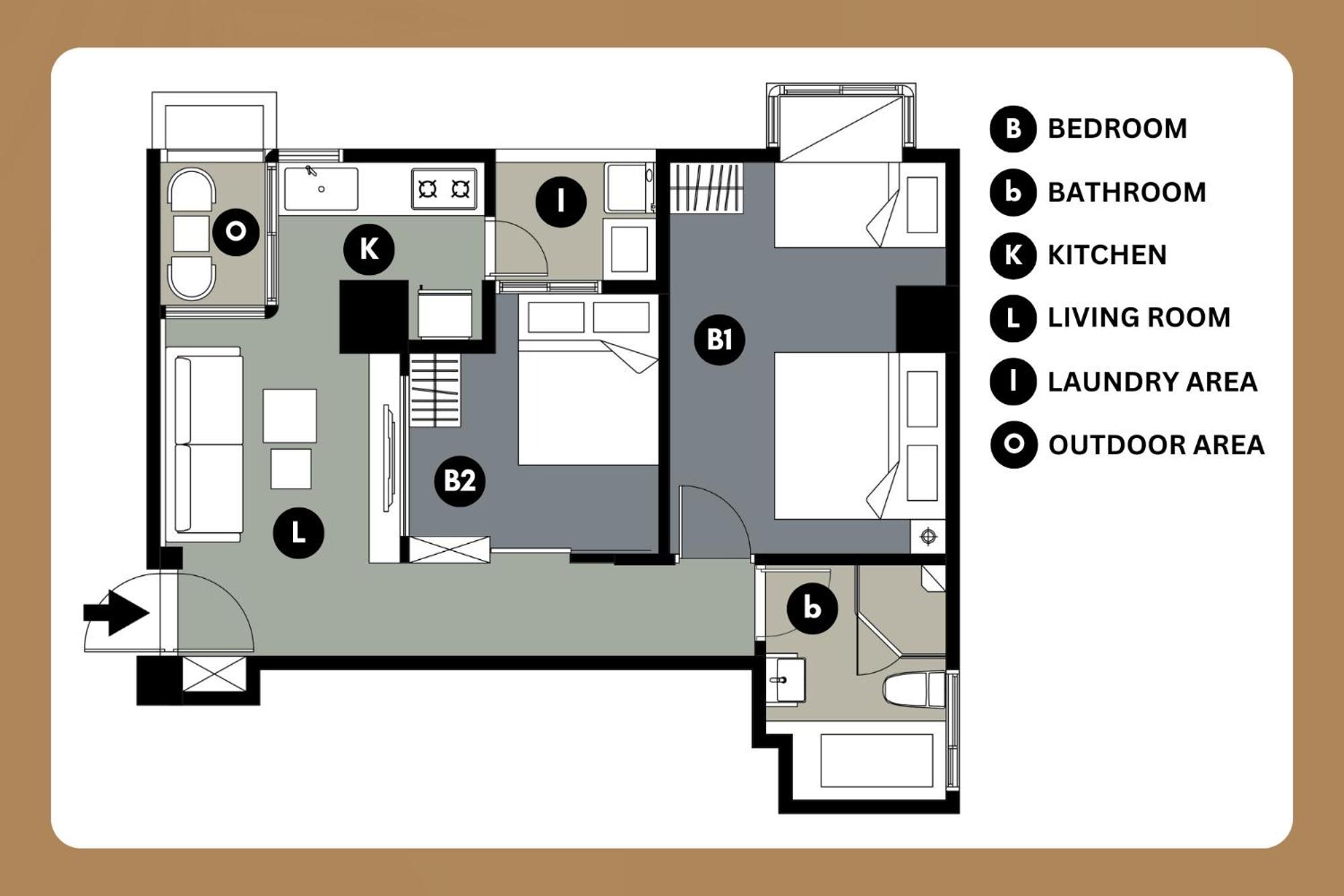Comfy & Central 2B1B, Sleeps 5, 3Min To Daan Mrt 舒適市中心 2房1衛 睡5人 3分到大安站 Taipeh Exterior foto